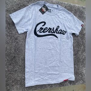 Size Small Gray Nipsey Hustle The Marathon Clothing Crenshaw Logo Tshirt